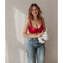 Annadiva Lingerie Première Voorgevormde Balconette BH Jester Red