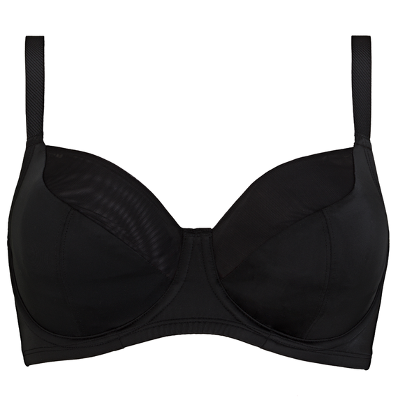 Annadiva Dessous Première Bügel BH Jet Black