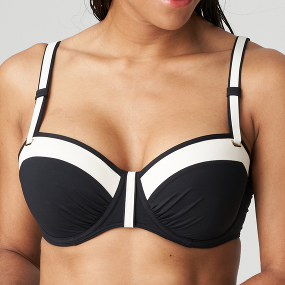 Primadonna Swim Istres Vorgeformtes Balconette Bikini Oberteil Schwarz
