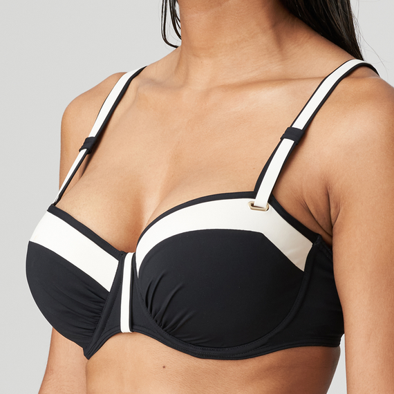 Primadonna Swim Istres Vorgeformtes Balconette Bikini Oberteil Schwarz