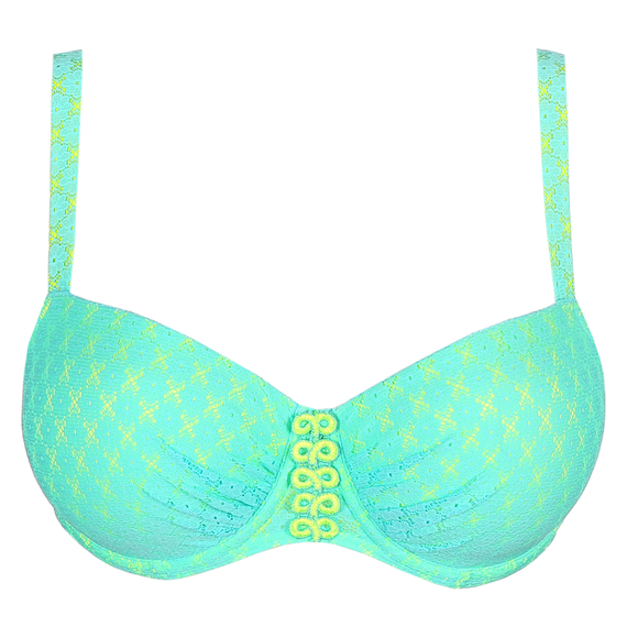Primadonna Swim Rimatara Voorgevormde Balconette Bikinitop Aruba Blue 
