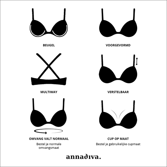 Annadiva Swim Sunrise Voorgevormde Balconette Bikinitop Mandarin