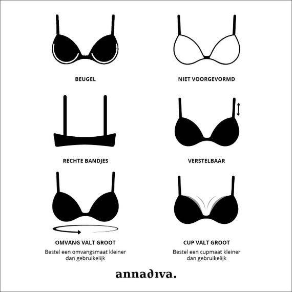 Annadiva Swim Sunrise Full Cup Bikinitop Mandarin