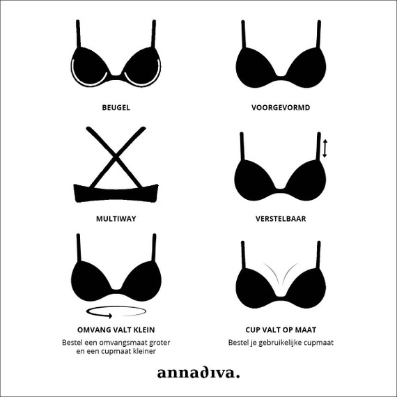 Annadiva Swim French Souvenir Longline Bikinitop Blue