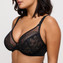 Primadonna Shimla Plunge BH Zwart