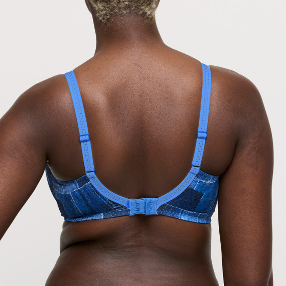 Primadonna Twist Mauna Voorgevormde Balconette BH Twill Blue