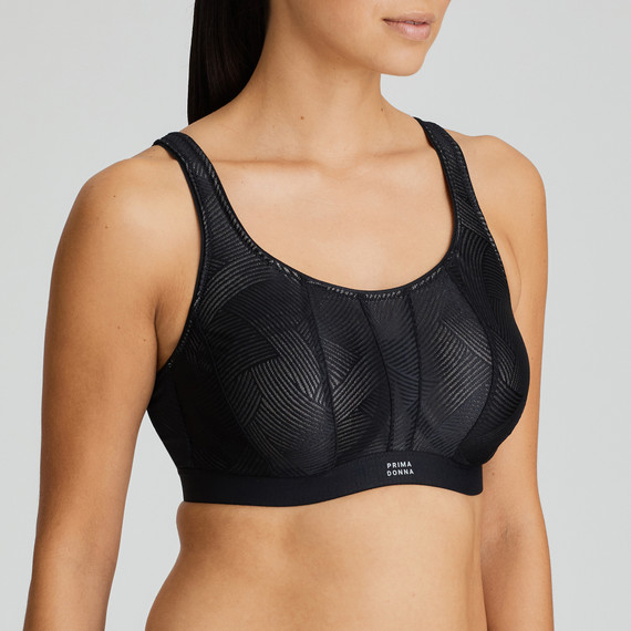 PrimaDonna Sport The Game Sport BH Zwart