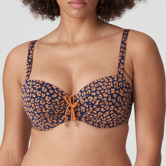 PrimaDonna Swim Punta Rata Voorgevormde Balconette Bikinitop Water Blue