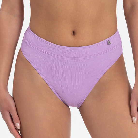 Beachlife Purple swirl High Waist Bikinibroekje