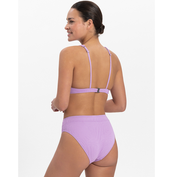Beachlife Purple swirl High Waist Bikinibroekje