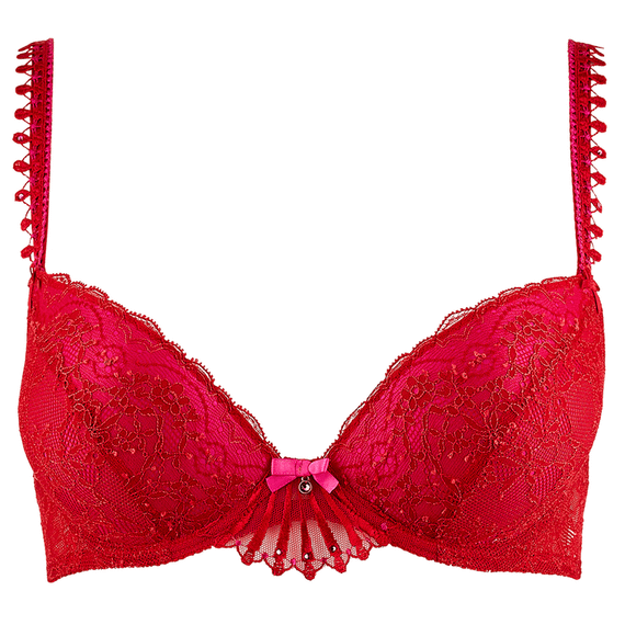 Aubade Ivresese Byzantine Push-Up BH Rouge Rubis
