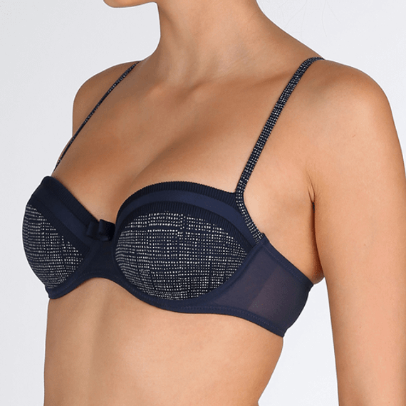 Marie Jo L'aventure Rafael balconette BH blue cruise