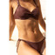Beachlife Raisin Glitter Bikinitop