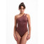 Beachlife Raisin Glitter One Shoulder Badpak