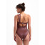 Beachlife Raisin Glitter One Shoulder Badpak