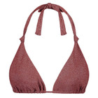 Raisin Glitter Triangle Bikinitop