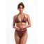 Beachlife Raisin Glitter Triangle Bikinitop