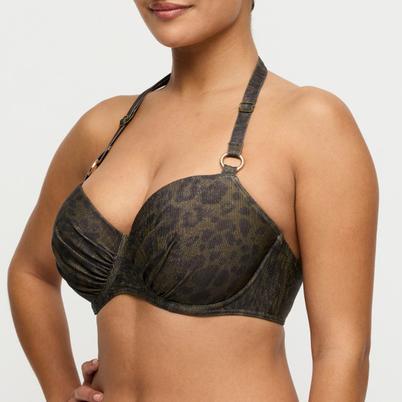 Primadonna Swim Ratjada Voorgevormde Balconette Bikinitop Jungle Jaguar