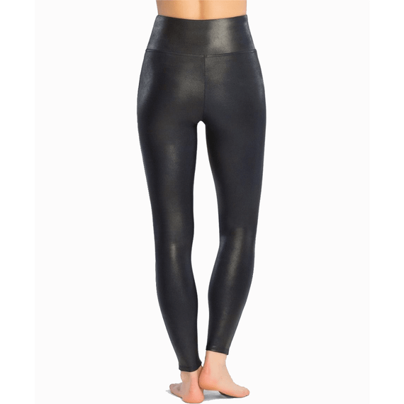 Spanx Ready-to-Wow Faux Leather Corrigerende Legging Night Navy