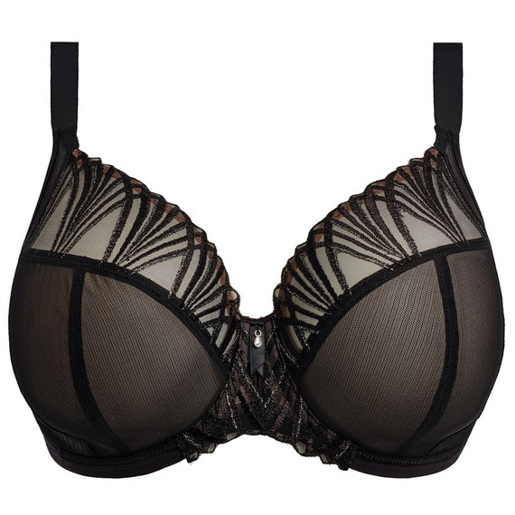 Elomi Reja Plunge BH Black