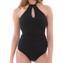 Freya Swim Remix Badpak met Hoge Hals Zwart