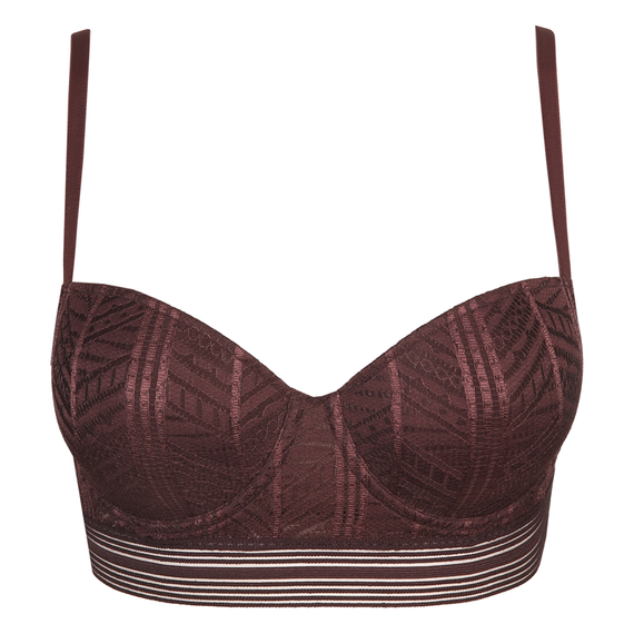 Marie Jo Richard Vorgeformter Balconette BH Aubergine