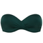 Beachlife Rich Green Bandeau Bikinitop