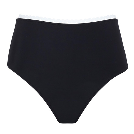 Panache Swim Ric Rac Hoog Bikinibroekje Black