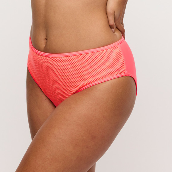 Primadonna Swim Rivas Hoog Bikinibroekje Neon Fiesta