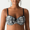 PrimaDonna Swim Road Trip Voorgevormde Balconette Bikinitop Blue Print