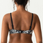PrimaDonna Swim Road Trip Voorgevormde Balconette Bikinitop Blue Print