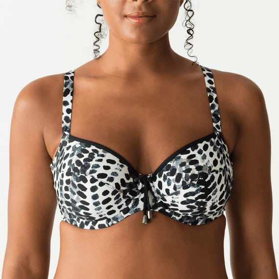 PrimaDonna Swim Road Trip Beugel Bikinitop Blue Print