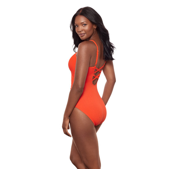 Miraclesuit Rock Solid Captivate Badpak Arancio