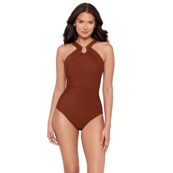 Miraclesuit Rock Solid Aphrodite Badeanzug Copper