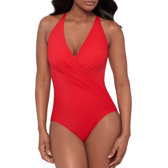 Miraclesuit Rock Solid Wrapsody Badpak Poppy