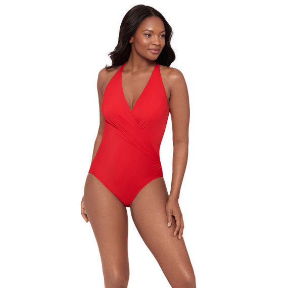 Miraclesuit Rock Solid Wrapsody Badpak Poppy