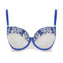 Rosa Balconette BH Cobalt Blue