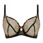Freya Rose Blossom Plunge BH Black