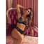 Freya Rose Blossom Plunge BH Black