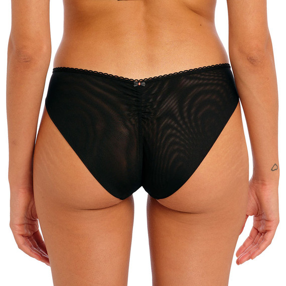 Freya Rose Blossom Slip Black