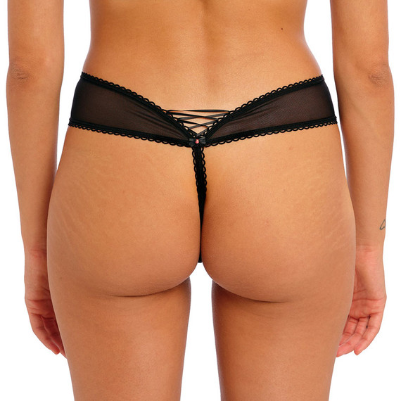 Freya Rose Blossom String Black