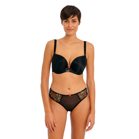 Freya Rose Blossom String Black