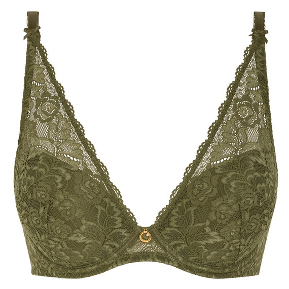 Aubade Rosessence Vorgeformter Plunge-BH Moss