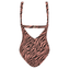 Beachlife Rose Zebra Badeanzug