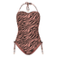 Rose Zebra Strapless Badpak