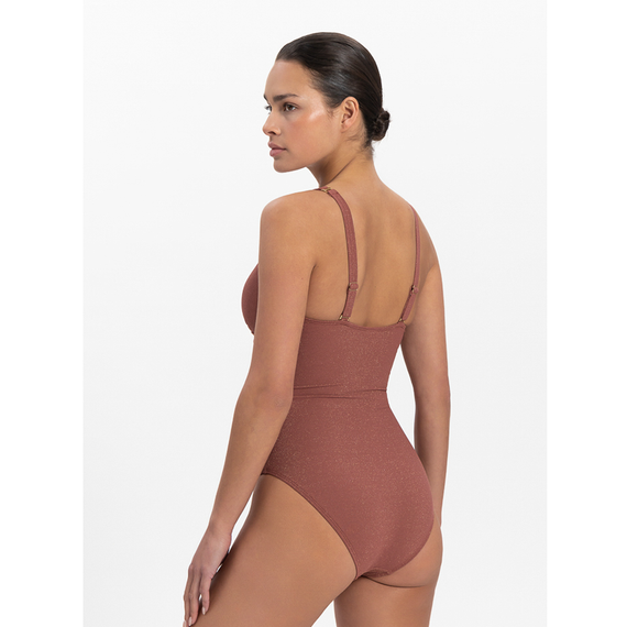 Beachlife Rouge Shimmer Overslag Badpak