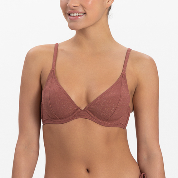 Beachlife Rouge Shimmer Beugel Bikinitop