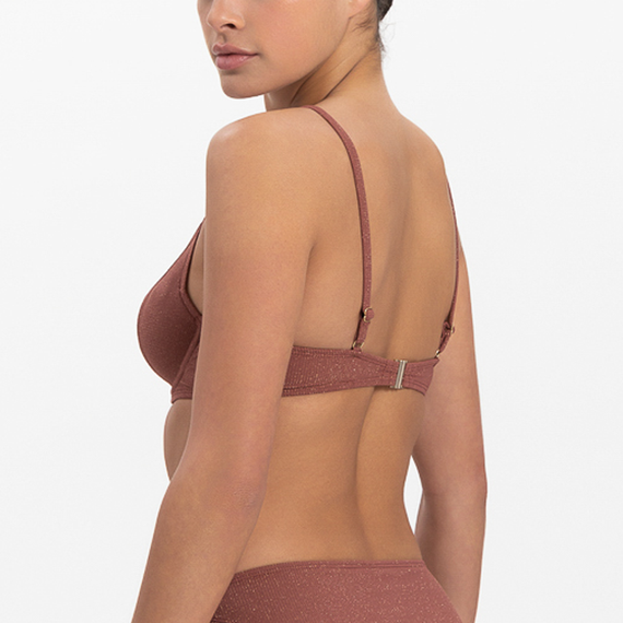 Beachlife Rouge Shimmer Beugel Bikinitop