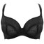 Sculptresse Roxie Plunge BH Black