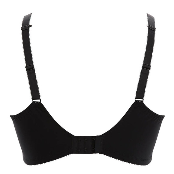 Sculptresse Roxie Plunge BH Black